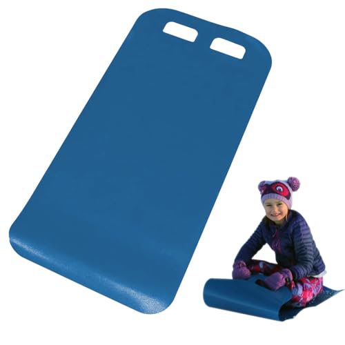 Proberos Snow Sled Mat for Kids & Adults 101x44cm Flexible Flyer with Handle, Flying Carpet Lightweight Roll Up Snow Sled Portable Rolling Snow Slider, Blue Proberos Snow Sled Mat for Kids & Adults 101x44cm Flexible Flyer with Handle, Flying Carpet Lightweight Roll Up Snow Sled Portable Rolling Snow Slider, Blue